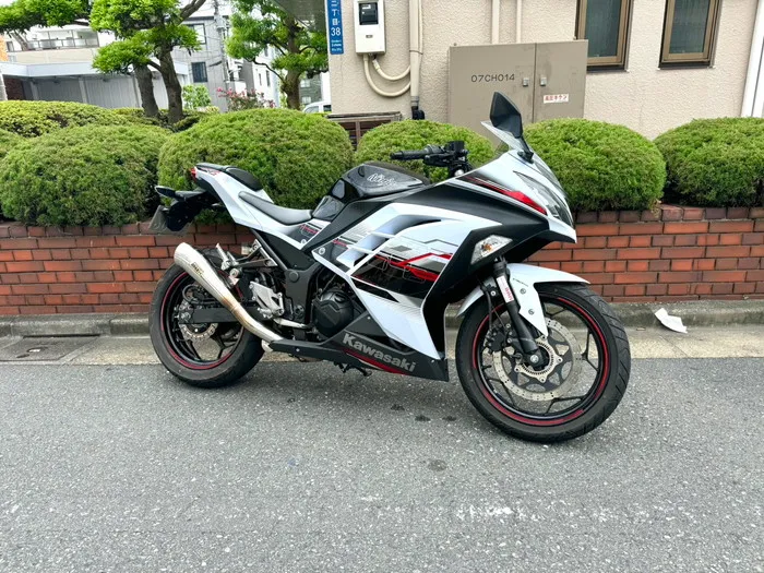 カワサキ ニンジャ250｜中古バイク情報｜カスタムマフラー、ETC装備｜マフラーカスタム、ETC装備｜東京都大田区 moto factory BAN